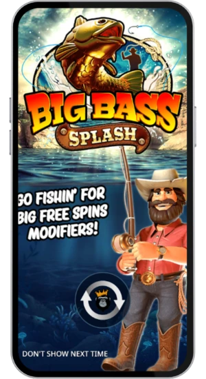 Launching Big Bass Splash slot